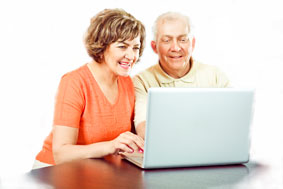 retired couple